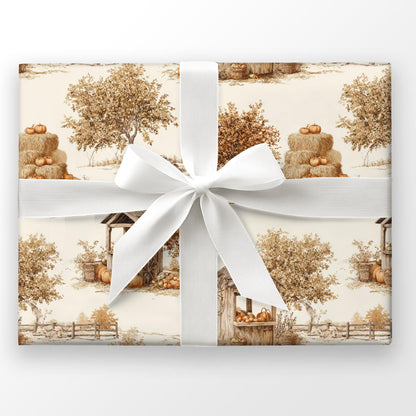 Harvest Hayride Toile