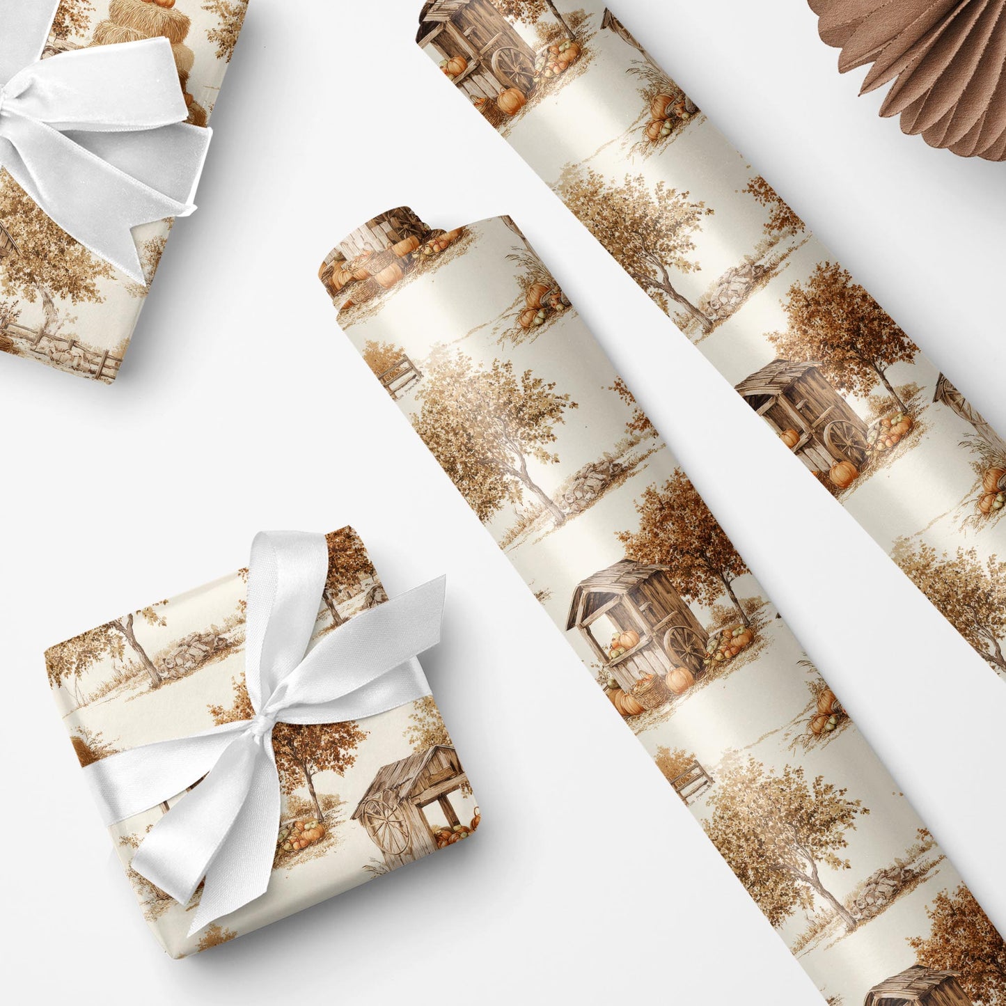 Harvest Hayride Toile